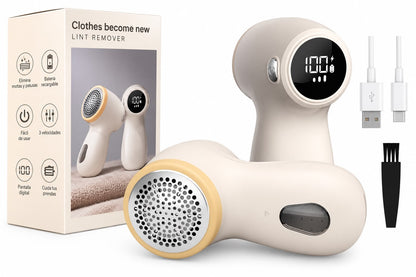 Renueva PRO™ - Quita Motas y Pelusas con Pantalla Digital LED